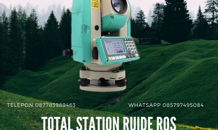 Jual Total Station Ruide RQS Reflectorles 600m - 087783989463