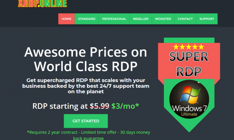 RDP Windows 7 Ultimate